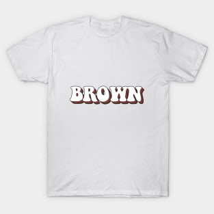 bru lettering T-Shirt